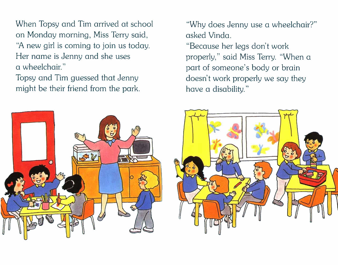 Ladybird - Topsy Tim Books - Make A New Friend (05),绘本,绘本故事,绘本阅读,故事书,童书,图画书,课外阅读